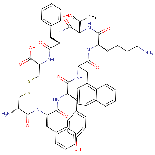 Chemical structure of BindingDB Monomer ID 50136778