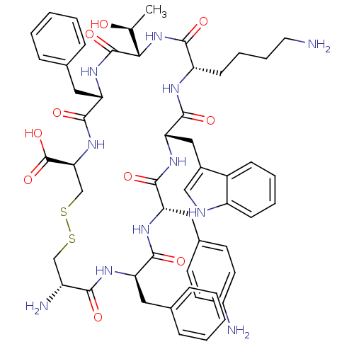 Chemical structure of BindingDB Monomer ID 50136791