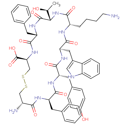 Chemical structure of BindingDB Monomer ID 50136794