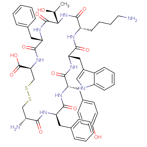 Chemical structure of BindingDB Monomer ID 50136803