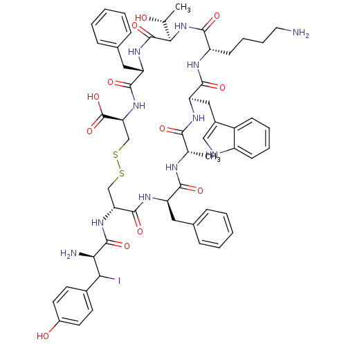Chemical structure of BindingDB Monomer ID 50136821
