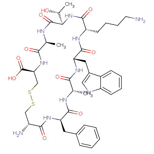 Chemical structure of BindingDB Monomer ID 50136828