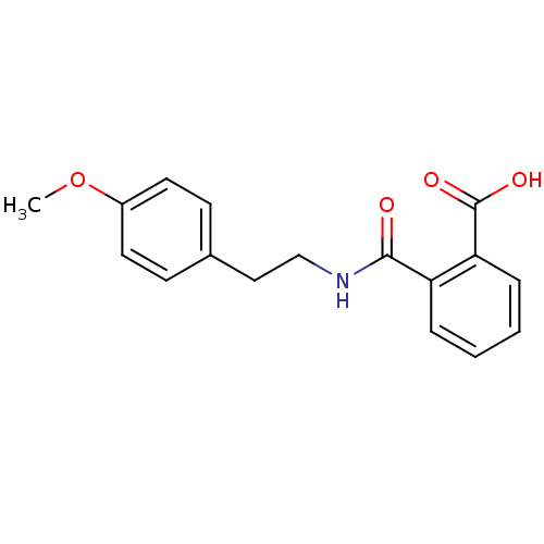 Chemical structure of BindingDB Monomer ID 50136870