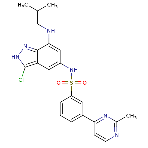 Chemical structure of BindingDB Monomer ID 50136907