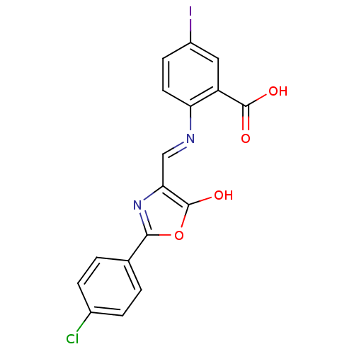 Chemical structure of BindingDB Monomer ID 50137229