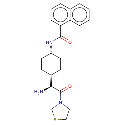 Chemical structure of BindingDB Monomer ID 50137264