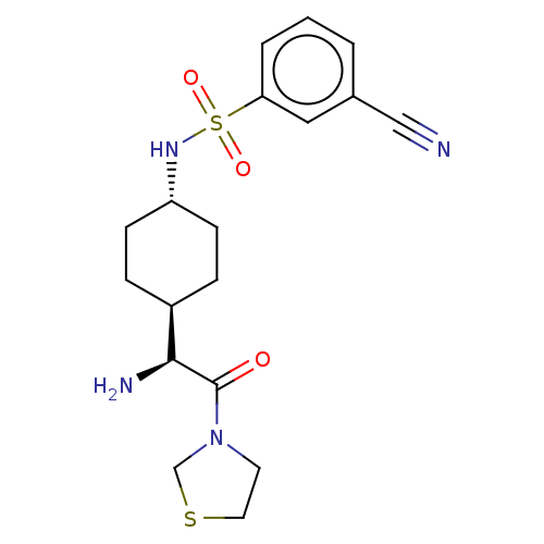 Chemical structure of BindingDB Monomer ID 50137273