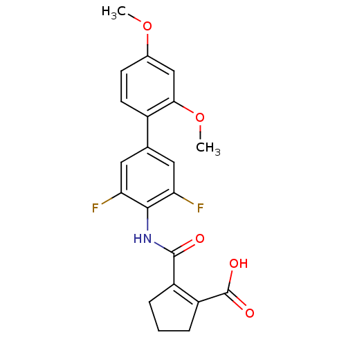 Chemical structure of BindingDB Monomer ID 50137295