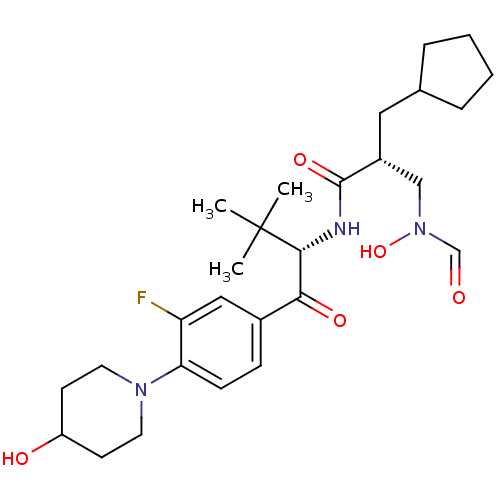 Chemical structure of BindingDB Monomer ID 50137314