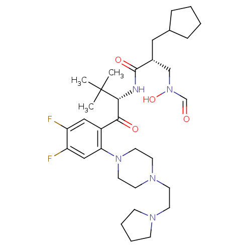 Chemical structure of BindingDB Monomer ID 50137316