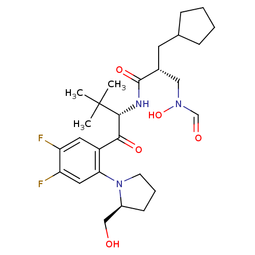Chemical structure of BindingDB Monomer ID 50137320