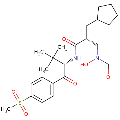 Chemical structure of BindingDB Monomer ID 50137321
