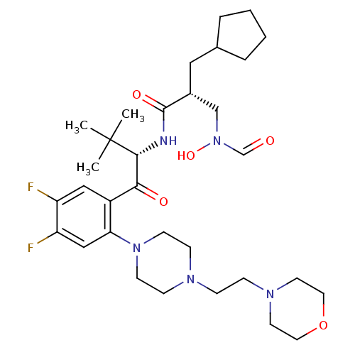 Chemical structure of BindingDB Monomer ID 50137329