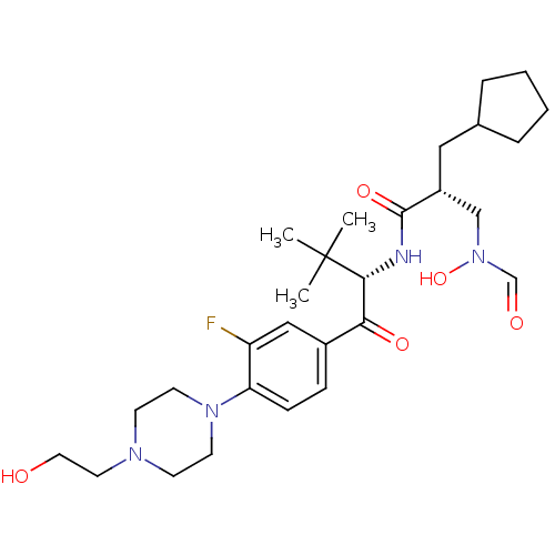 Chemical structure of BindingDB Monomer ID 50137341