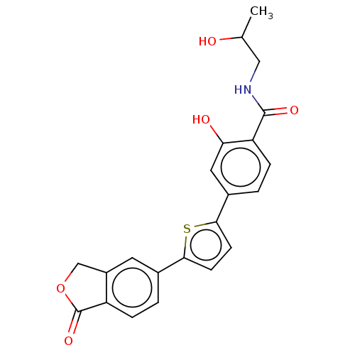 Chemical structure of BindingDB Monomer ID 50137444