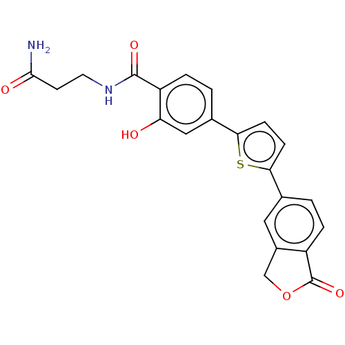 Chemical structure of BindingDB Monomer ID 50137446