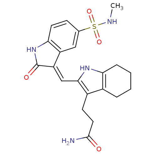 Chemical structure of BindingDB Monomer ID 50137573
