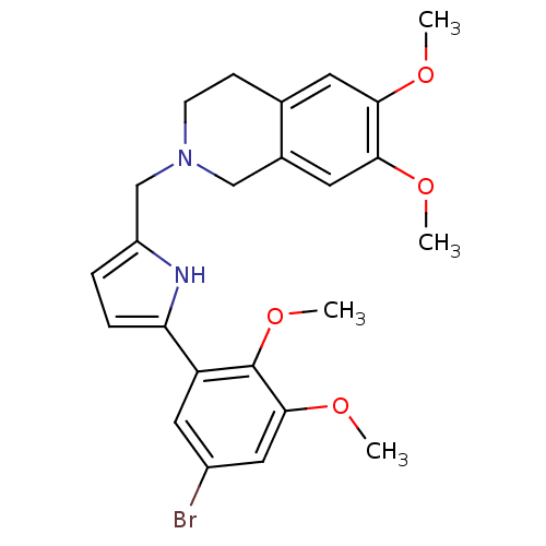 Chemical structure of BindingDB Monomer ID 50137620