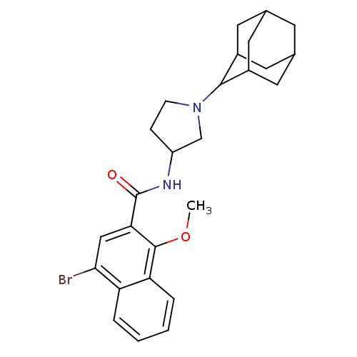 Chemical structure of BindingDB Monomer ID 50137621