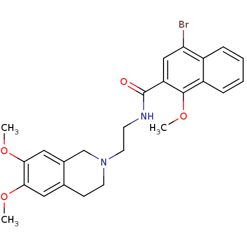 Chemical structure of BindingDB Monomer ID 50137622