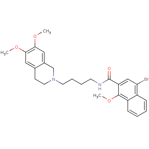 Chemical structure of BindingDB Monomer ID 50137623