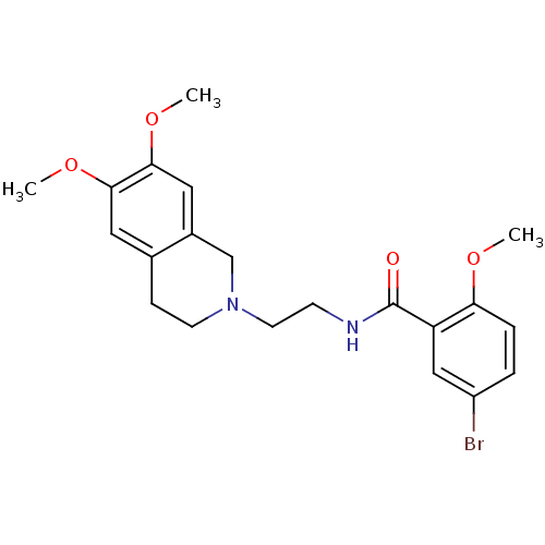 Chemical structure of BindingDB Monomer ID 50137624