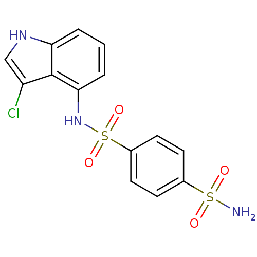 Chemical structure of BindingDB Monomer ID 50137674