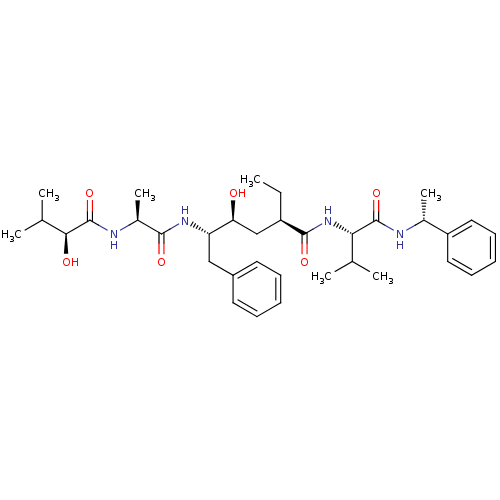Chemical structure of BindingDB Monomer ID 50137694