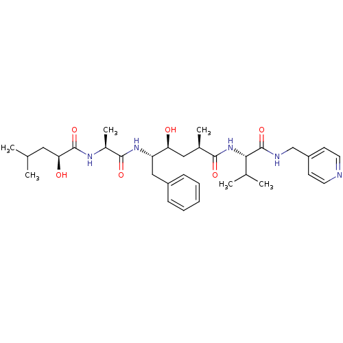 Chemical structure of BindingDB Monomer ID 50137696