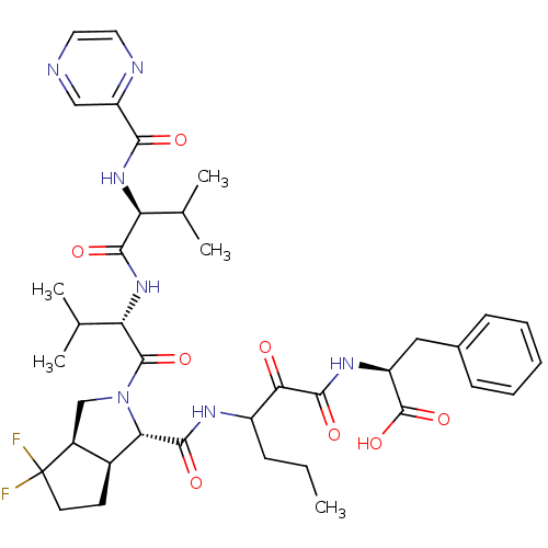 Chemical structure of BindingDB Monomer ID 50137722