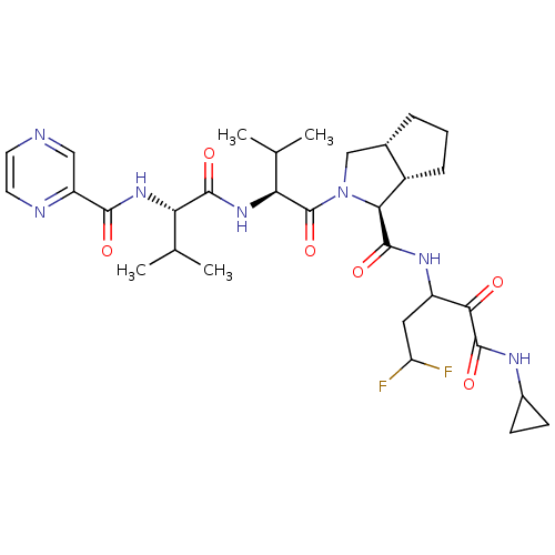 Chemical structure of BindingDB Monomer ID 50137729