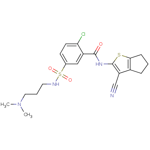 Chemical structure of BindingDB Monomer ID 50137753