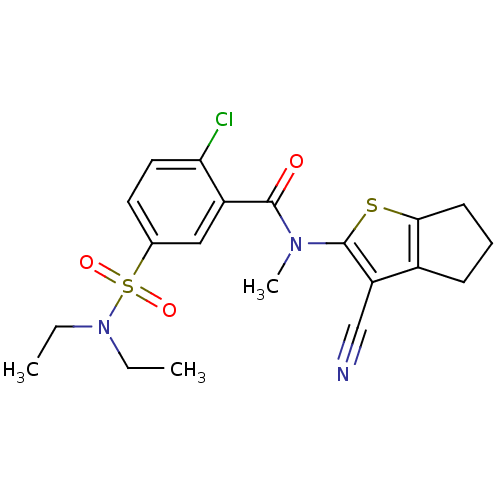 Chemical structure of BindingDB Monomer ID 50137754