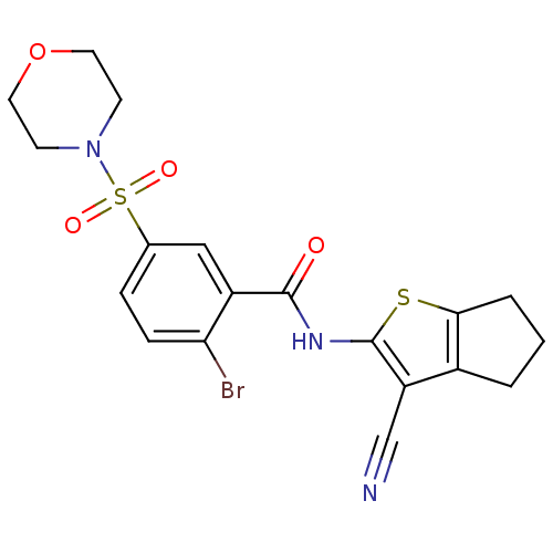 Chemical structure of BindingDB Monomer ID 50137756