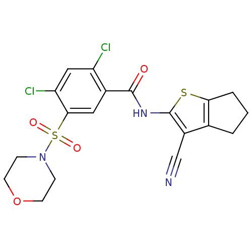 Chemical structure of BindingDB Monomer ID 50137760