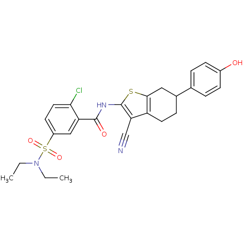 Chemical structure of BindingDB Monomer ID 50137762