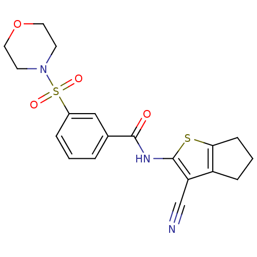 Chemical structure of BindingDB Monomer ID 50137763
