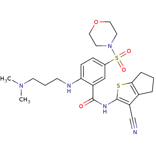Chemical structure of BindingDB Monomer ID 50137764