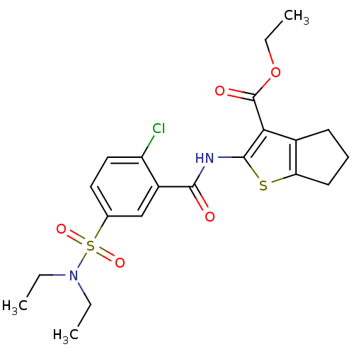 Chemical structure of BindingDB Monomer ID 50137765
