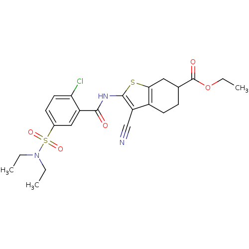 Chemical structure of BindingDB Monomer ID 50137769