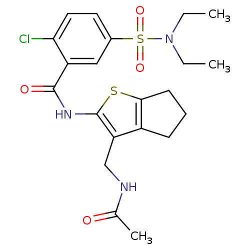 Chemical structure of BindingDB Monomer ID 50137771