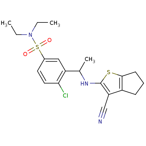 Chemical structure of BindingDB Monomer ID 50137773