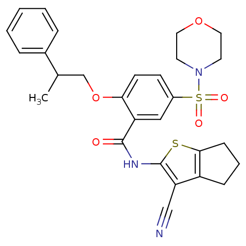 Chemical structure of BindingDB Monomer ID 50137777