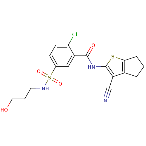 Chemical structure of BindingDB Monomer ID 50137781