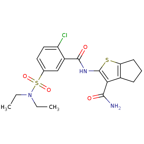 Chemical structure of BindingDB Monomer ID 50137782