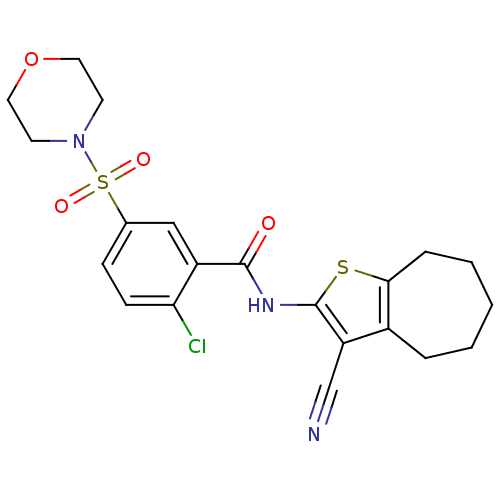 Chemical structure of BindingDB Monomer ID 50137783