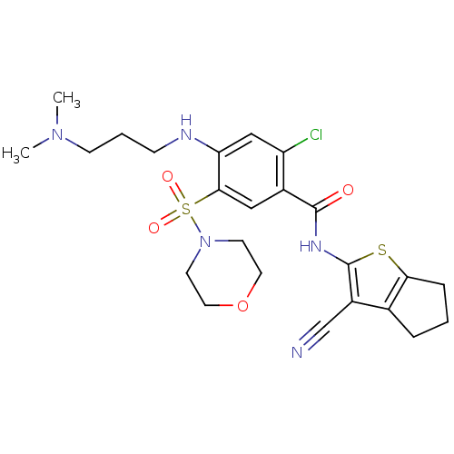 Chemical structure of BindingDB Monomer ID 50137785
