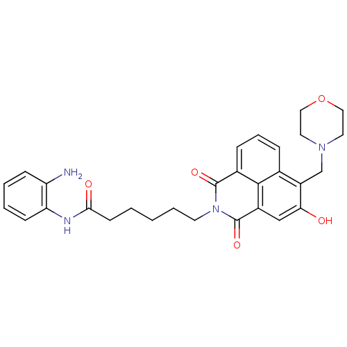 Chemical structure of BindingDB Monomer ID 50137828