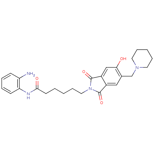 Chemical structure of BindingDB Monomer ID 50137847