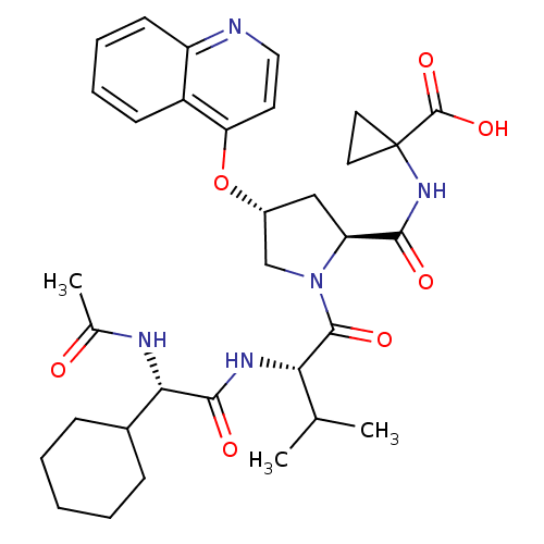 Chemical structure of BindingDB Monomer ID 50137958